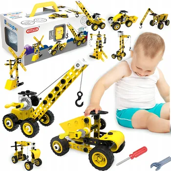 ostatní stavebnice Sada stavebnic MalPlay Vehicles 108984 102 dílů