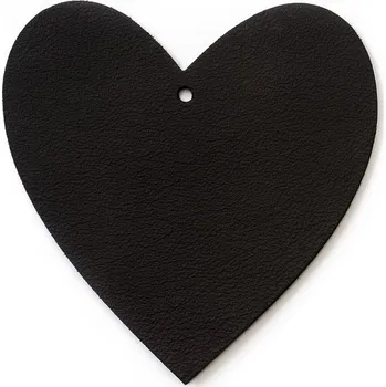 Vánoční ozdoba Černá vánoční ozdoba srdce Ayane