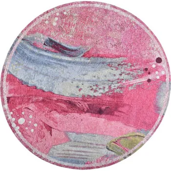 Koberec Koberec COSIMA růžový kruh