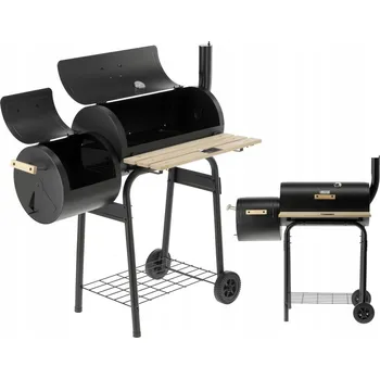 Zahradní gril Gril na dřevěné uhlí Lund 60 x 30 cm