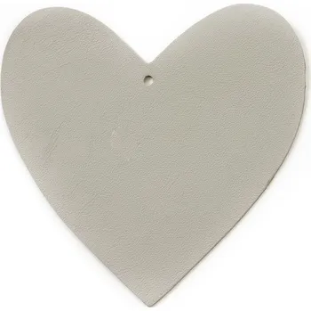 Vánoční ozdoba Světle šedá vánoční ozdoba srdce Ayane