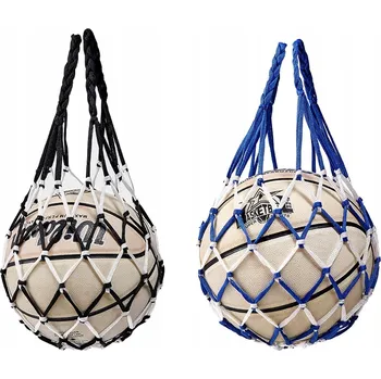 Síť na míče na basketbal fotbal taška vak se šňůrkou + jehly