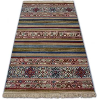 Koberec Koberec WINDSOR 22890 ETNIC FREDZLE modrý/bordo