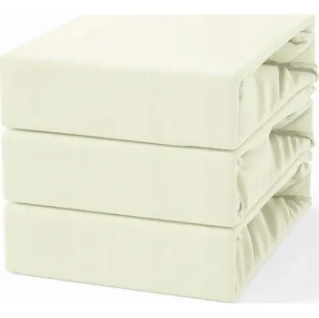 Prostěradlo Prostěradlo s Gumou 200x220 Froté Ecru