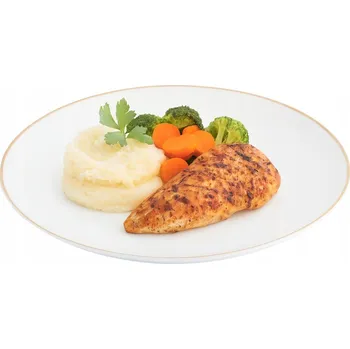 Talíř Mělký jídelní talíř Altom Design Bella Zlatá Linie 26 cm