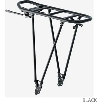 nosiče na kolo Racktime Foldit Adj.2.0 hliníkový zadní nosič černý 24"-29"