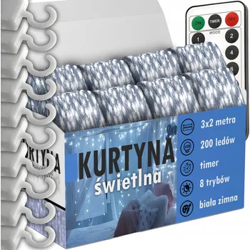 Vánoční dekorace Vnitřní Vánoční osvětlení na stromeček MAXSELL, délka 3 m, 201-300 LED