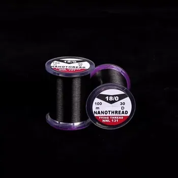 Hends Nano Thread 30D - 18/0 Black (široká cívka)