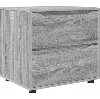 Komoda Skříňka pro ukládání Šedá Sonoma 60 x 48 x 57 cm