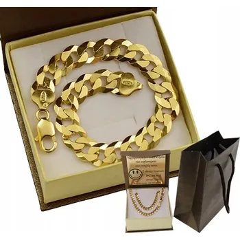 Náramek ZLATÝ PLNÝ PÁNSKÝ NÁRAMEK PANCER PR. 585 925 MASIVNÍ + GRAVÍROVÁNÍ DÁREK