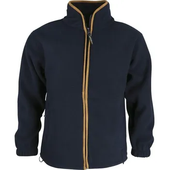 Pánská mikina KOMBAT Mikina HUNTSBURY fleece TMAVĚ MODRÁ M Modrá