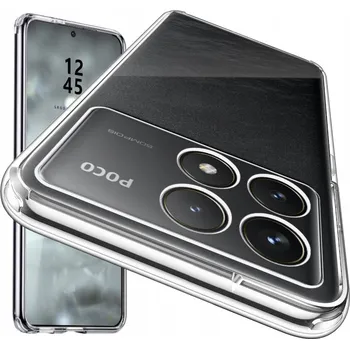 Pouzdro na mobilní telefon Zadní Kryt BBE CASE pro Xiaomi Poco F6 Pro 5G bezbarvý