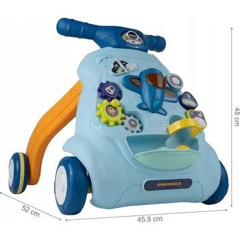 Odrážedlo CHODÍTKO ODRÁŽEDLO LETADLO MODRÉ VZDĚLÁVACÍ