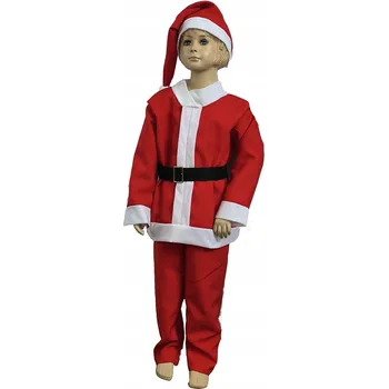 Karnevalový kostým Kostým MIKULÁŠ 110-116 mikina kalhoty čepice s bambulí