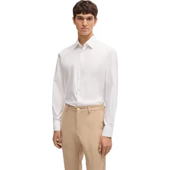 Pánská košile Košile Boss White 6429182 15.7 inch