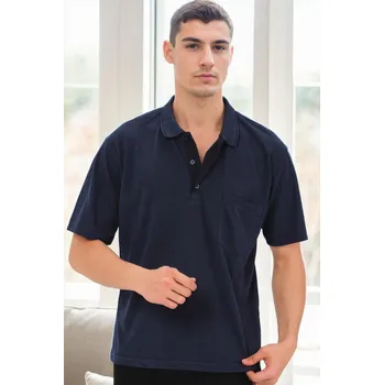 Pánské tričko Pánské polokošile Dewberry, tmavě modré dewberry modrá 3502355