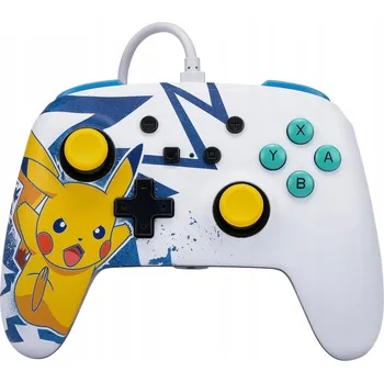 Gamepad Gamepad PowerA Enhanced Pikachu High Voltage pro Nintendo Switch Drátový