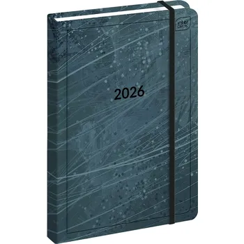 Diář Školní diář/kalendář 2026 A5 Interdruk šedý