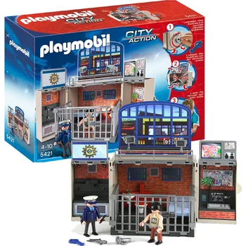 Stavebnice Playmobil Playmobil Playmobil 5421 Herní box Policejní stanice