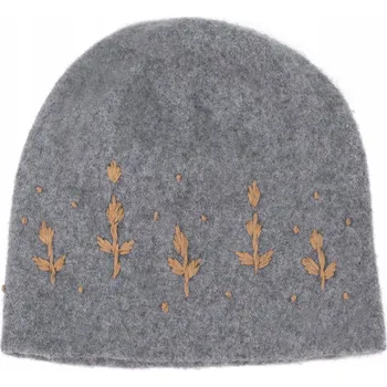 Čepice Szaleo zimní čepice beanie šedá, univerzální velikost