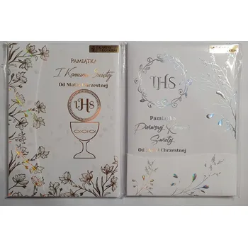 IP kamera Album A5 na památku Prvního svatého přijímání od kmotry