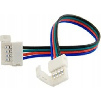 LED osvětlení Spojka konektor-kabel-konektor pro LED RGBW pásek 12mm