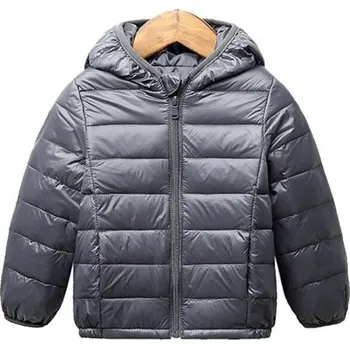 Dívčí bunda Dětská zimní bunda L1969 šedá 5