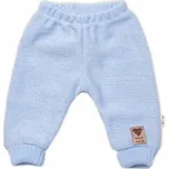 Pletené kojenecké kalhoty Hand Made Baby Nellys, modré 68/74