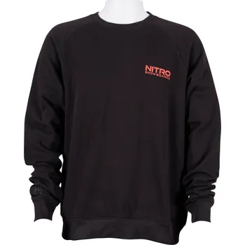 Pánská mikina mikina NITRO SWEATER BASIC black Velikost: XL