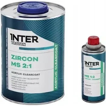 barva a nátěr na dřevo Troton bezbarvý lak Zircon MS 0,5l + tužidlo