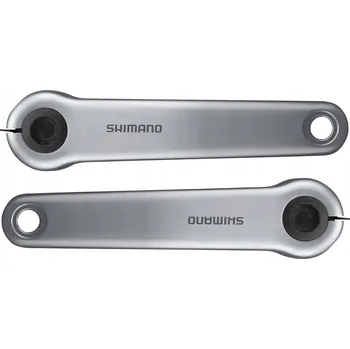 Klika na kolo Shimano STEPS FC-E6100 kliky, ramena klik bez převodníku, stříbrné, 170 mm, pro elektrokola
