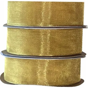 Stuha Stuha 32 m x 2,5 cm zlatá