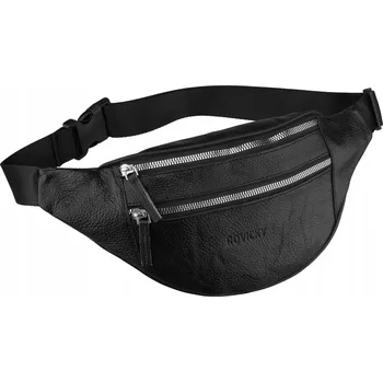 Kabelka Dámská ledvinka kožená městská z pravé kůže Rovicky moderní