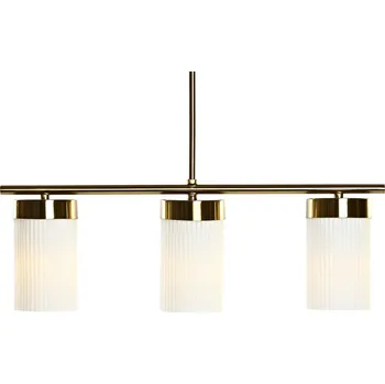 Stojací lampa Stropní světlo DKD Home Decor Zlatá Bílá (60 x 15 x 25 cm)