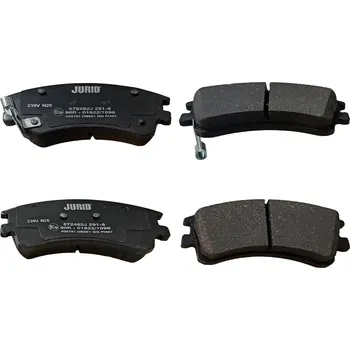 Brzdová destička Sada brzdových destiček, kotoučová brzda JURID 572482J
