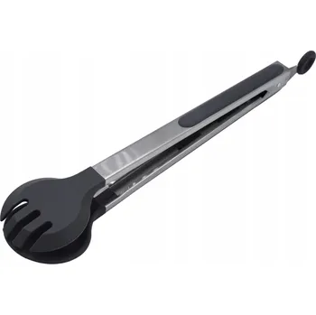 KUCHYŇSKÉ SILIKONOVÉ KLEŠTĚ NA GRIL 29 CM, ŠEDÉ