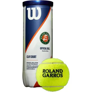 Tenisový míč Tenisové míčky WILSON ROLAND GARROS CLAY COURT 3 ks