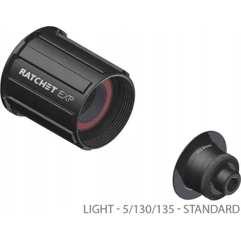 Náboj kola DT Swiss ořech + adaptér Road Shimano 11 rychlostí (Ratchet EXP) 5/130/135 mm