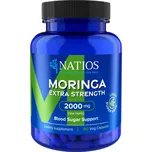 NATIOS Moringa Extract 2000 mg Extra Strength 90 veganských kapslí Silná podpora vitality