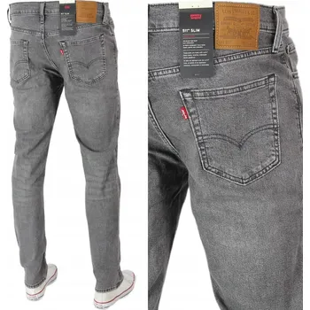 Pánské džíny LEVI'S 511 SLIM DŽÍNY ROVNÉ REG. STRAIGHT "GREY"_ W36 L32