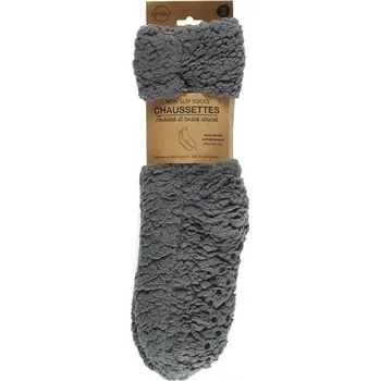 Ponožky z materiálu Sherpa, šedé