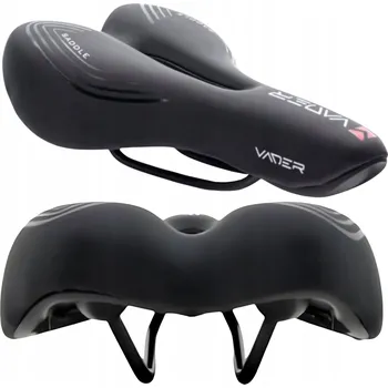 Sedlo na kolo Pohodlné sedlo na kolo MTB AIR 280x160mm ergonomické pánské s otvorem