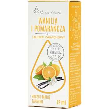 Vonný olej Vera-Nord VANILKA A POMERANČ 12 ml