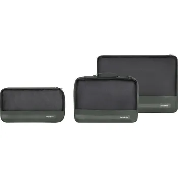Příslušenství k zavazadlu SAMSONITE Ta Revolution Sada 3ks cestovních organizérů do kufru Zelená