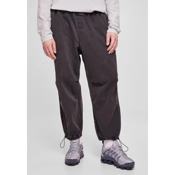 Pánské džíny Pánské padákové džíny realblack Urban Classics černá | šedá | fialová 2538931