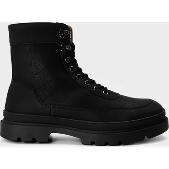 Pánské polobotky Boty Steve Madden Black 6196314 9 (43)