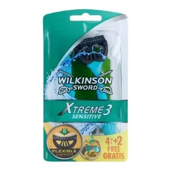Holítko Wilkinson Sword Xtreme 3 Sensitive jednorázová holítka