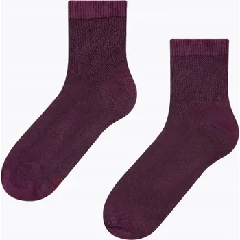 Pánské ponožky Antistresové ponožky pod kolena Tmavě vínová 39-42 Dedoles