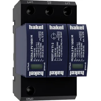 svodič přepětí Hakel HLSA6,5 PV 1000 M svodič přepětí typu 1+2 1000V DC