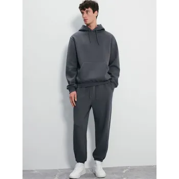 Pánská móda Tepláky - XL - House - tmavošedý - 638IJ-90X